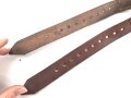 Lederriemen Wehrmacht. Breite  2,5cm, Länge 65cm