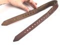 Lederriemen Wehrmacht. Breite  2,5cm, Länge 65cm