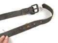 Riemen aus Ersatzmaterial Wehrmacht ? Breite  knapp über 2cm, Gesamtlänge 64cm