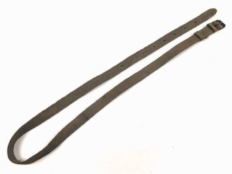 Webleinenriemen Wehrmacht. Breite knapp über 2cm, Gesamtlänge 123cm