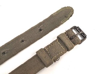 Webleinenriemen Wehrmacht. Breite knapp über 2cm, Gesamtlänge 123cm