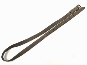 Webleinenriemen Wehrmacht. Breite knapp über 2cm, Gesamtlänge 123cm