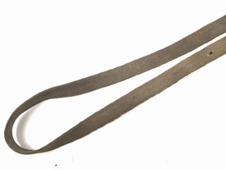 Webleinenriemen Wehrmacht. Breite knapp über 2cm, Gesamtlänge 123cm