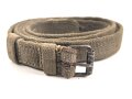 Webleinenriemen Wehrmacht. Breite knapp über 2cm, Gesamtlänge 123cm
