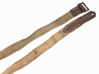 Webleinenriemen Wehrmacht ? Breite knapp über 2cm, Gesamtlänge 112cm
