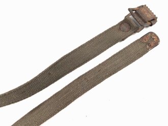 Webleinenriemen Wehrmacht ? Breite knapp über 2cm, Gesamtlänge 78cm