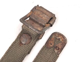 Webleinenriemen Wehrmacht ? Breite knapp über 2cm, Gesamtlänge 78cm