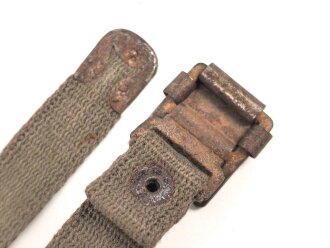 Webleinenriemen Wehrmacht ? Breite knapp über 2cm, Gesamtlänge 78cm
