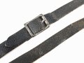 Lederner Trageriemen Wehrmacht. Breite 1,8cm, Gesamtlänge 120cm