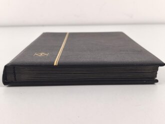 "Leuchtturm" Sammel Einsteckalbum. Kunstleder, Maße etwa 23 x 31cm, gebraucht