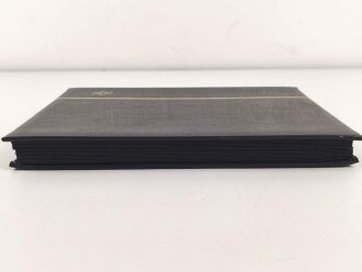"Leuchtturm" Sammel Einsteckalbum. Kunstleder, Maße etwa 23 x 31cm, gebraucht
