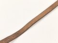 Lederriemen Wehrmacht. Breite  knapp 2cm, Gesamtlänge 57cm