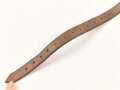 Lederriemen Wehrmacht. Breite  knapp 2cm, Gesamtlänge 57cm