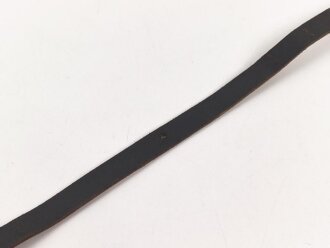 Lederriemen Wehrmacht. Breite knapp 2cm, Gesamtlänge 65cm