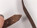 Lederriemen Wehrmacht. Breite knapp 2cm, Gesamtlänge 65cm