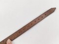 Lederriemen Wehrmacht. Breite  knapp 2cm, Gesamtlänge 32cm