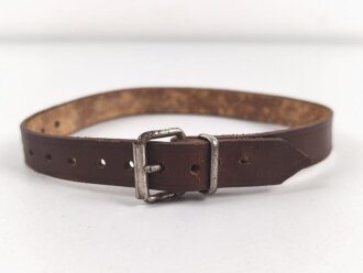 Lederriemen Wehrmacht. Breite knapp 2cm, Gesamtlänge...
