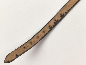 Lederriemen Wehrmacht. Breite 1,5 cm, Gesamtlänge 43cm