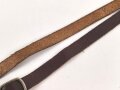 Lederriemen braun. Breite knapp 2cm, Gesamtlänge 112cm