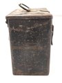 Transportkasten Wehrmacht. Originallack, Maße etwa 8 x 12 x 12cm