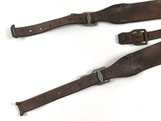 Traggestell / Koppeltrageriemen Reichswehr. Datiert 1933, so zusammengehörig, mir unbekannt