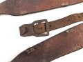 Traggestell / Koppeltrageriemen Reichswehr. Datiert 1933, so zusammengehörig, mir unbekannt
