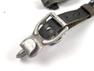 Koppeltragegestell Wehrmacht. Ungewöhnliche Ausführung, zum Teil aus italienischem Leder.