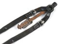 Koppeltragegestell Wehrmacht. Ungewöhnliche Ausführung, zum Teil aus italienischem Leder.