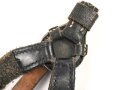 Koppeltragegestell Wehrmacht. Ungewöhnliche Ausführung, zum Teil aus italienischem Leder.