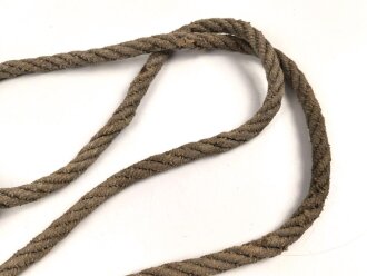 Zugseil / Geschirrtau Wehrmacht. Gesamtlänge etwa 200cm