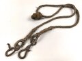 Zugseil / Geschirrtau Wehrmacht. Gesamtlänge etwa 200cm