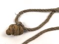 Zugseil / Geschirrtau Wehrmacht. Gesamtlänge etwa 200cm