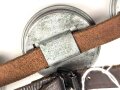 Drei Rückstrahler "Katzenauge" Hersteller "Franke Mühlhausen Thüringen". Durchmesser je 4,5cm