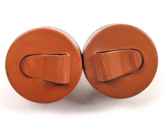 Zwei Aufsteckbare Rückstrahler, Originallack, Durchmesser je 45mm
