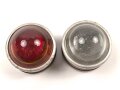 Zwei Aufsteckbare Rückstrahler, Originallack, Durchmesser je 45mm