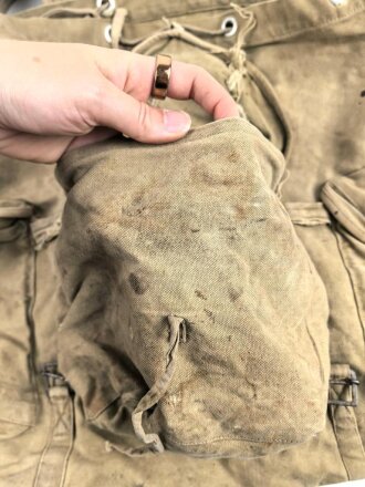 "Vietkong" Nord Vietnam, Rucksack der gegen die U.S Amerikaner im Vietnamkrieg kämpfenden Truppen. Gebraucht, schwer zu finden.