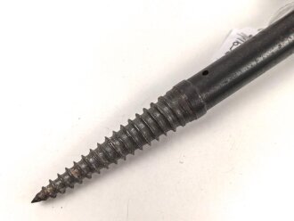 Baumschraube für Scherenfernrohr. Mir in dieser Ausführung nicht bekannt, eventuell Exportmodell ?