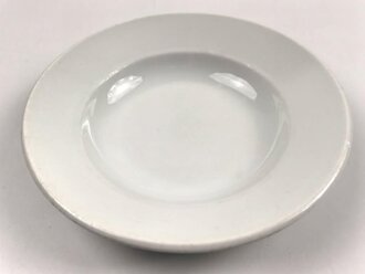 Luftwaffe, Kantinenporzellan Suppenteller, Hersteller Bauschen Weiden 1938, Durchmesser 23cm, gebraucht