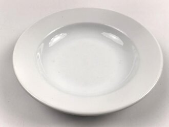 Luftwaffe, Kantinenporzellan Suppenteller, Hersteller Hutschenreuther Hohenberg 1938, Durchmesser 24cm, gebraucht