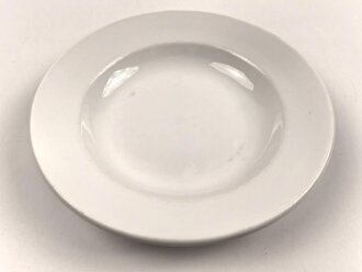 Reichsarbeitsdienst, Kantinenporzellan Suppenteller, Hersteller Alt Schönwald 1938, Durchmesser 23cm, gebraucht
