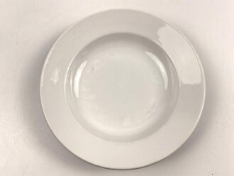Reichsarbeitsdienst, Kantinenporzellan Suppenteller, Hersteller Alt Schönwald 1938, Durchmesser 23cm, gebraucht