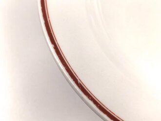 Deutsche Arbeitsfront, Kantinenporzellan Suppenteller, Hersteller Rosenthal, Durchmesser 23cm, gebraucht