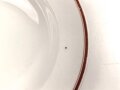 Deutsche Arbeitsfront, Kantinenporzellan Suppenteller, Hersteller Rosenthal, Durchmesser 23cm, gebraucht