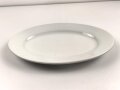 Luftwaffe, Kantinenporzellan große Vorlegeplatte, Gesamtlänge 41cm, Hersteller Bauscher Weiden 1940, Gebraucht