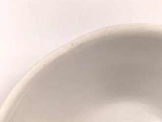 Reichsarbeitsdienst, Kantinenporzellan tiefe Schale, Durchmesser 22cm, Hersteller Alt Schönwald 1940. Gebraucht