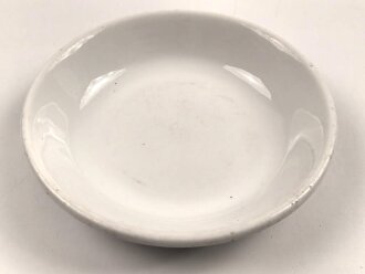 Reichsarbeitsdienst, Kantinenporzellan kleine Schale, Hersteller Hutschenreuther Selb 1938, Durchmesser 17cm, gebraucht