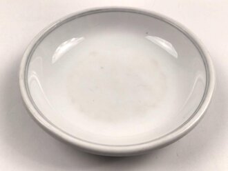 Deutsche Arbeitsfront, Kantinenporzellan kleine Schale, Hersteller Bauscher Weiden, Durchmesser 17cm, gebraucht