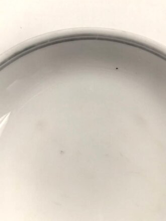 Deutsche Arbeitsfront, Kantinenporzellan kleine Schale, Hersteller Bauscher Weiden, Durchmesser 17cm, gebraucht