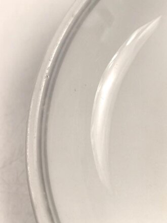Deutsche Arbeitsfront, Kantinenporzellan kleine Schale, Hersteller Bauscher Weiden, Durchmesser 17cm, gebraucht