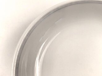 Deutsche Arbeitsfront, Kantinenporzellan kleine Schale, Hersteller Bauscher Weiden, Durchmesser 17cm, gebraucht